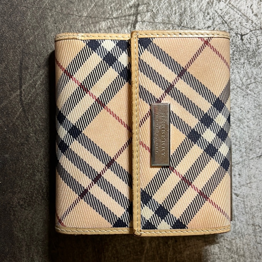 Blueberry blue label Vintage Wallet